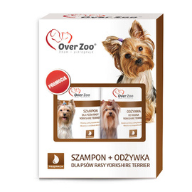 Over Zoo Zestaw dla psów rasy Yorkshire Terrier szampon 250 ml + odżywka 240 ml