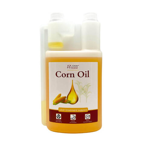 Over Horse Corn Oil - czysty olej kukurydziany dla koni 1 L 