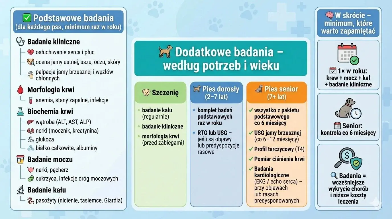 Dlaczego badania profilaktyczne u psa są tak ważne?