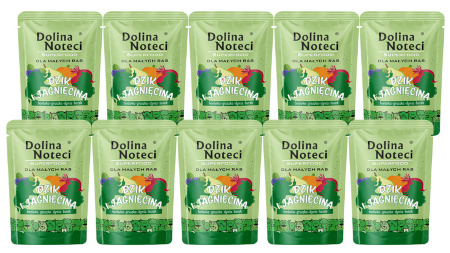 Dolina Noteci Superfood Karma mokra dla psów małych ras dzik i jagnięcina 10 x 100 g