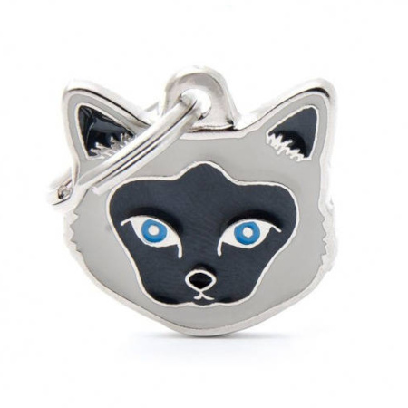 Zawieszka Adresówka Identyfikator z grawerem dla kota birman