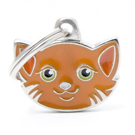 Zawieszka Adresówka Identyfikator z grawerem dla kota kot europejski