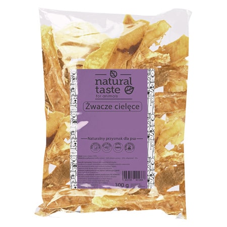 Natural Taste Naturalny przysmak gryzaki dla psa żwacze cielęce 300 g