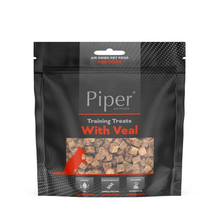 Piper Training Treats Przysmaki treningowe dla psa z cielęciną 130 g