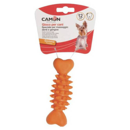 Camon Dental Kość gumowa z kolcami zabawka gryzak 12 cm