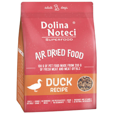 Dolina Noteci Superfood danie z kaczki karma suszona dla psa 1 kg