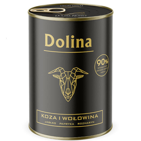Mokra karma dla psa Dolina koza i wołowina 400 g