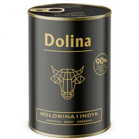 Mokra karma dla psa Dolina wołowina i indyk 400 g