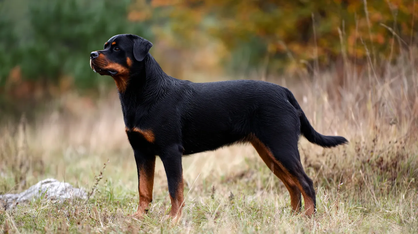 Rottweiler – lojalny obrońca o silnym charakterze. Opis rasy, charakter, żywienie, zdrowie i wychowanie