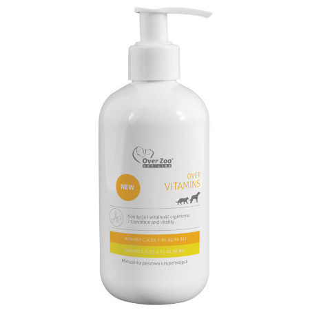 Over Zoo Over Vitamins Preparat na witalność i kondycję psów i kotów 250 ml