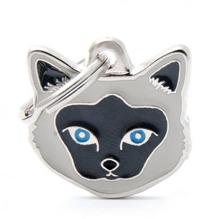 Zawieszka Adresówka Identyfikator z grawerem dla kota birman