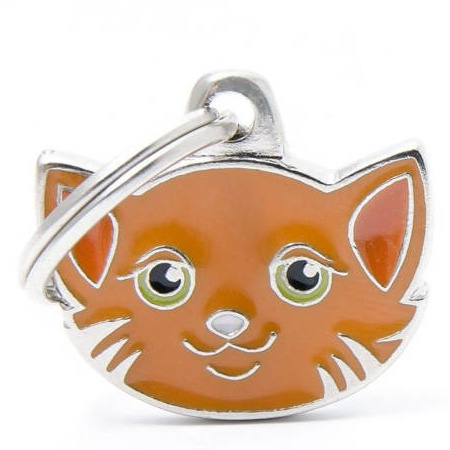 Zawieszka Adresówka Identyfikator z grawerem dla kota kot europejski