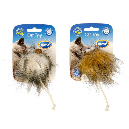 Zabawka dla kota Duvo+ Puchata piłeczka z wełny