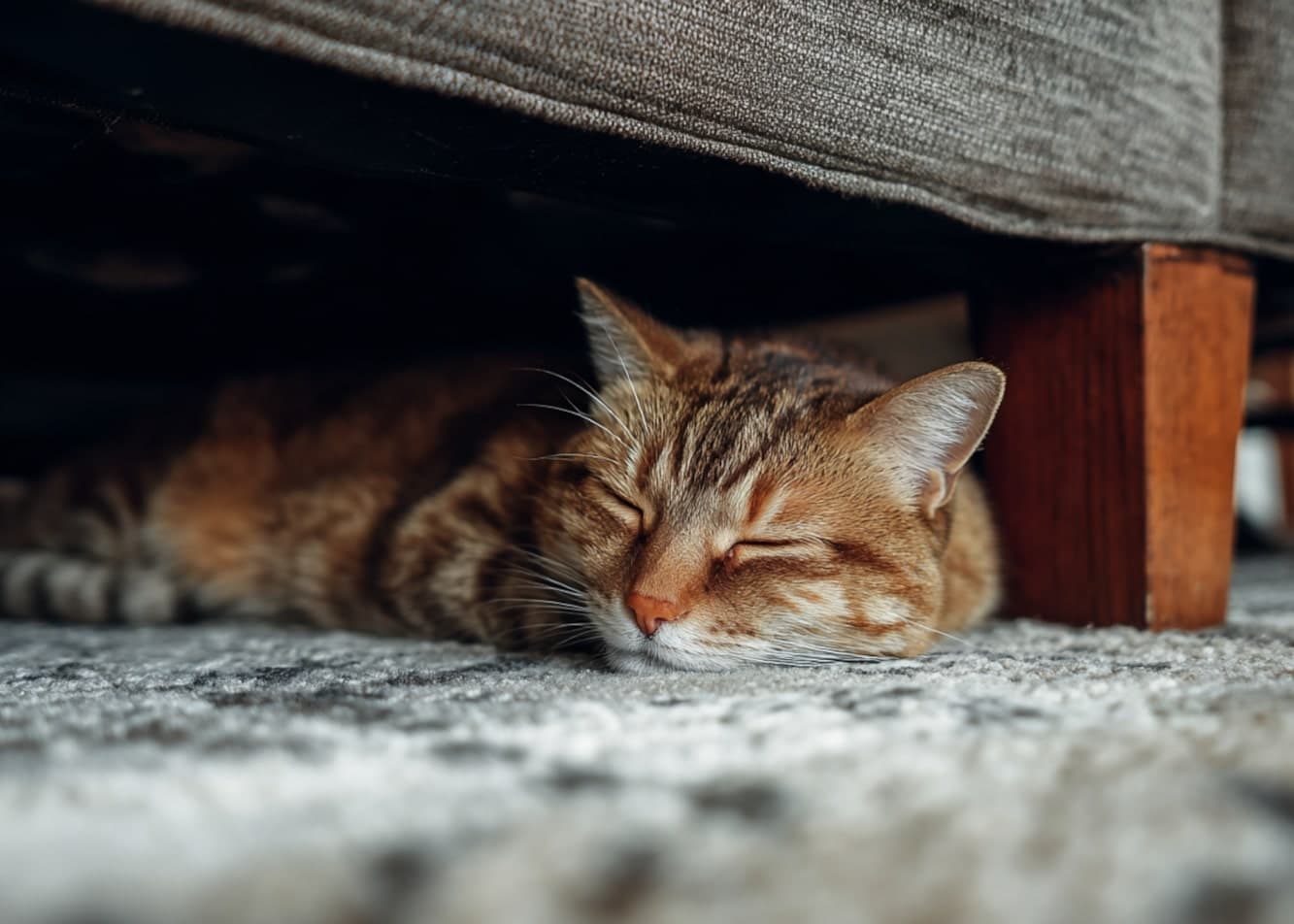 Zachowanie kota po odrobaczaniu