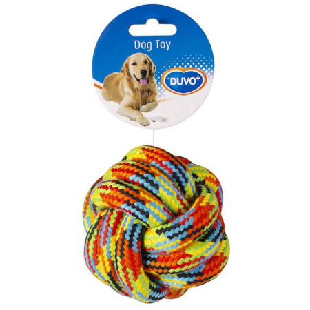 Zabawka dla psa Duvo+ Sznur Beach Piłka 10 cm