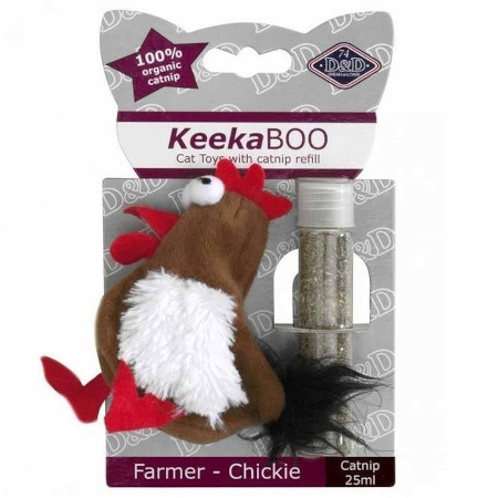 Zabawka dla kota D&D Farmer Chickie z kocimiętką