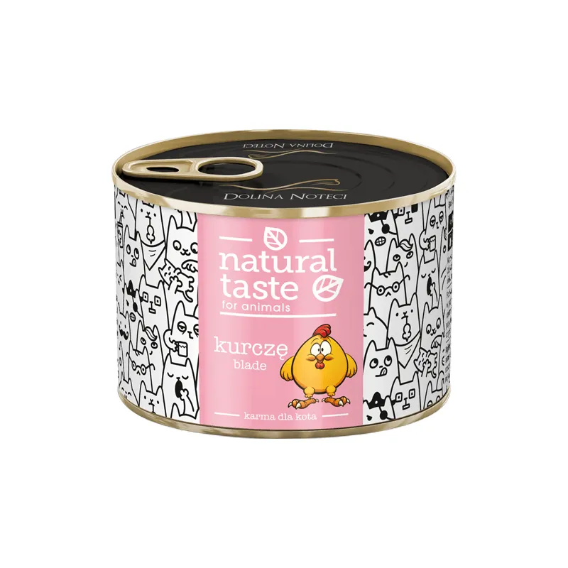 Mokra karma dla kota Natural Taste Kurczę Blade danie z kurczaka 185 g