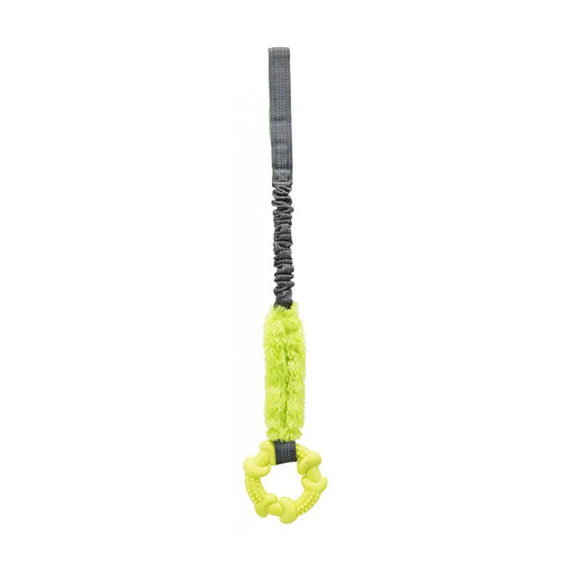 Trixie Bungee Tugger z ringiem Zabawka dla psa z amortyzatorem 56 cm