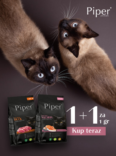 Karma sucha Piper Animals dla kotów promocja 1+1