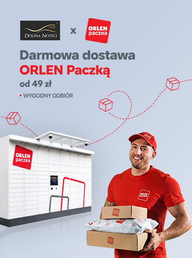 Orlen Paczka x Dolina Noteci darmowa dostawa od 49 zł