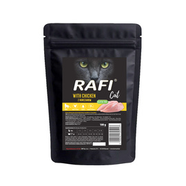 Karma sucha dla kota Rafi Cat z kurczakiem 100 g