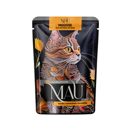 MAU Mus Karma mokra dla kota kaczka z tymiankiem i kocimiętką 85 g