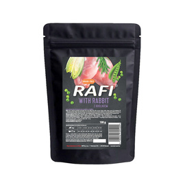 Sucha karma dla psa Rafi z królikiem 100 g