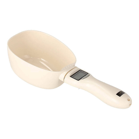 Łyżka z wagą elektroniczną - idealna do precyzyjnego odmierzania karmy dla psa i kota