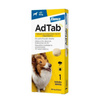 Elanco AdTab Tabletka dla psa Ochrona przed pchłami i kleszczami, waga psa od 22 do 45kg