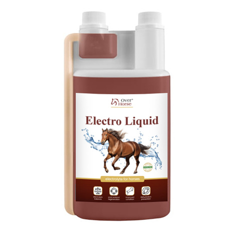 Over Horse Electro Liquid Płyn suplement wyrównujący elektrolity dla koni 1 l