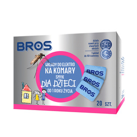 Bros Sensitive Wkłady na komary dla dzieci 20 szt.
