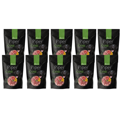 Mokra Karma dla psa Piper Animals z dziczyzną i dynią zestaw 10 x 500 g