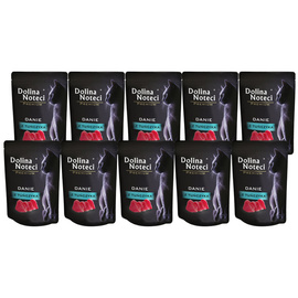 Mokra karma dla kota Dolina Noteci Premium danie z tuńczyka zestaw 10 x 85 g