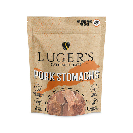Super Oferta Luger's Natural Treats Przysmak gryzak dla psa żołądki wieprzowe 100 g