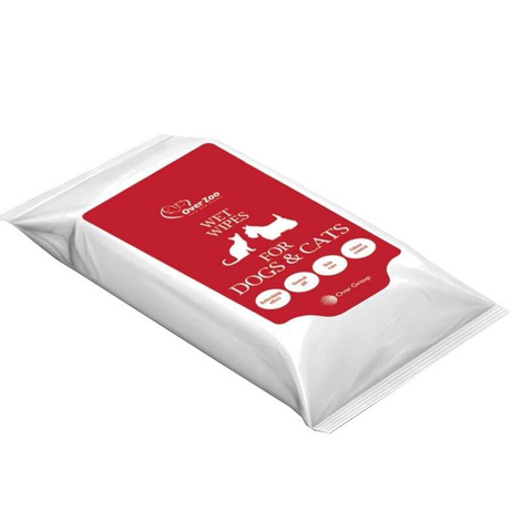 Archiwum Over Zoo Wet Wipes chusteczki pielęgnacyjne dla psów i kotów 30 szt.