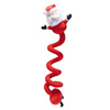 Zabawka świąteczna dla psa Beeztees Mikołaj pluszowy spirala 32 cm