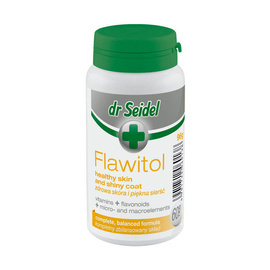 Flawitol dla psów zdrowa skóra i piękna sierść 60 tab.