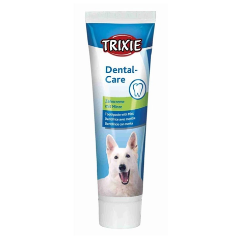 Trixie Zestaw do pielęgnacji zębów dla psa pasta 100 ml + 3 Szczoteczki