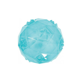Zolux TPR POP Zabawka gryzak dla psa piłka turkusowa 7,5 cm
