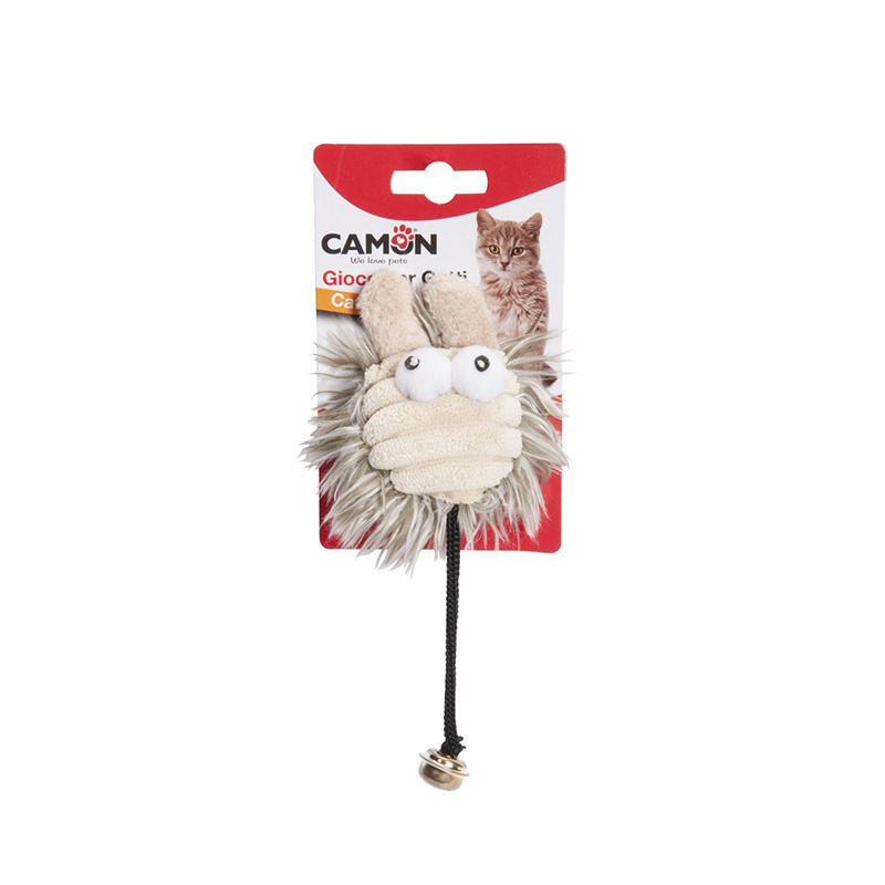Camon Cat Toy zabawka dla kota futerkowy chrabąszcz z dzwoneczkiem