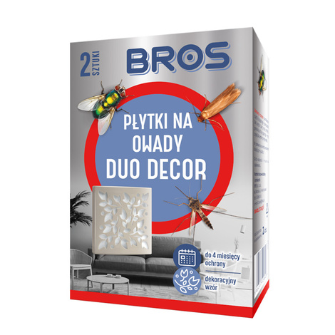 Bros Duo-Decor Płytki na owady latające 2 szt.