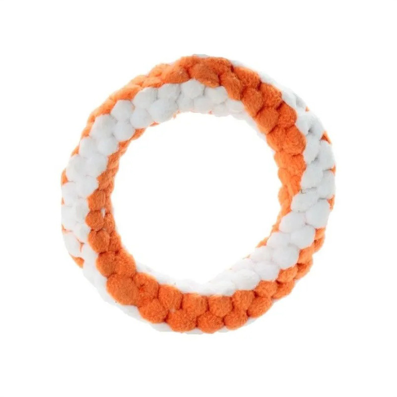 Toby's Choice zabawka dla psa polarowy ring 13,5 cm