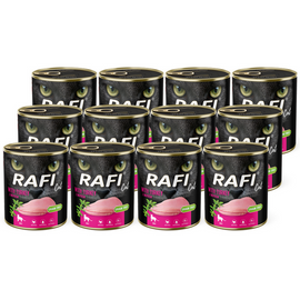 Rafi Cat Mokra karma dla kota z indykiem zestaw 12 x 800 g