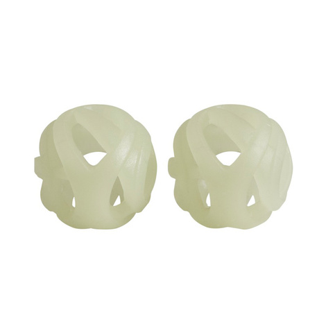 Pet Supplies Chuckit! Max Glow Air Fetch Piłka świecąca w ciemności zabawka dla psa small 5 cm 2 szt.