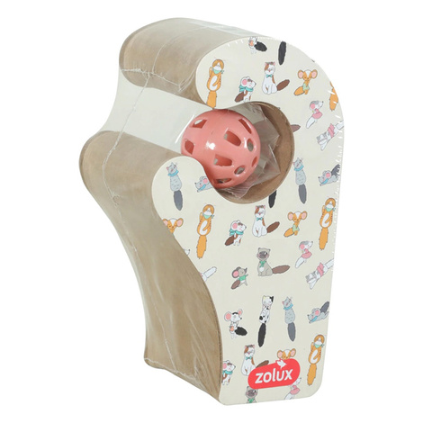 ZOLUX Drapka składana CHATOUILLE Łapka 4w1 z piłką i kocimiętką