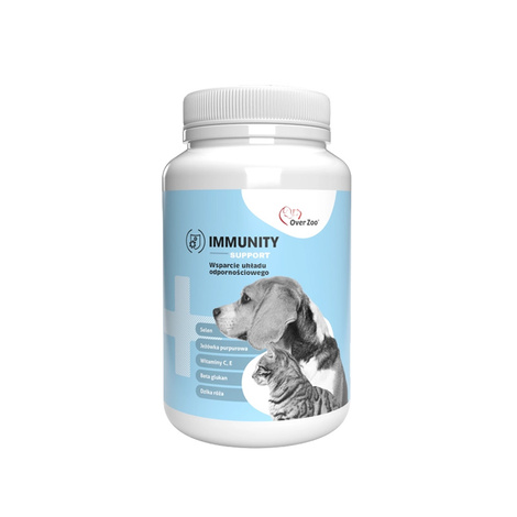 Over Zoo Immunity Support Wsparcie układu odpornościowego psa i kota 60 szt.