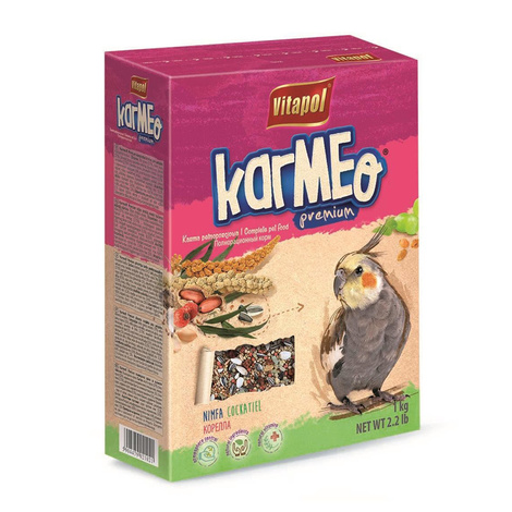 Vitapol Karmeo Premium Nimfa Karma dla ptaków pełnoporcjowa 1 kg