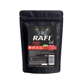 Karma sucha dla kota Rafi Cat z wołowiną 100 g 