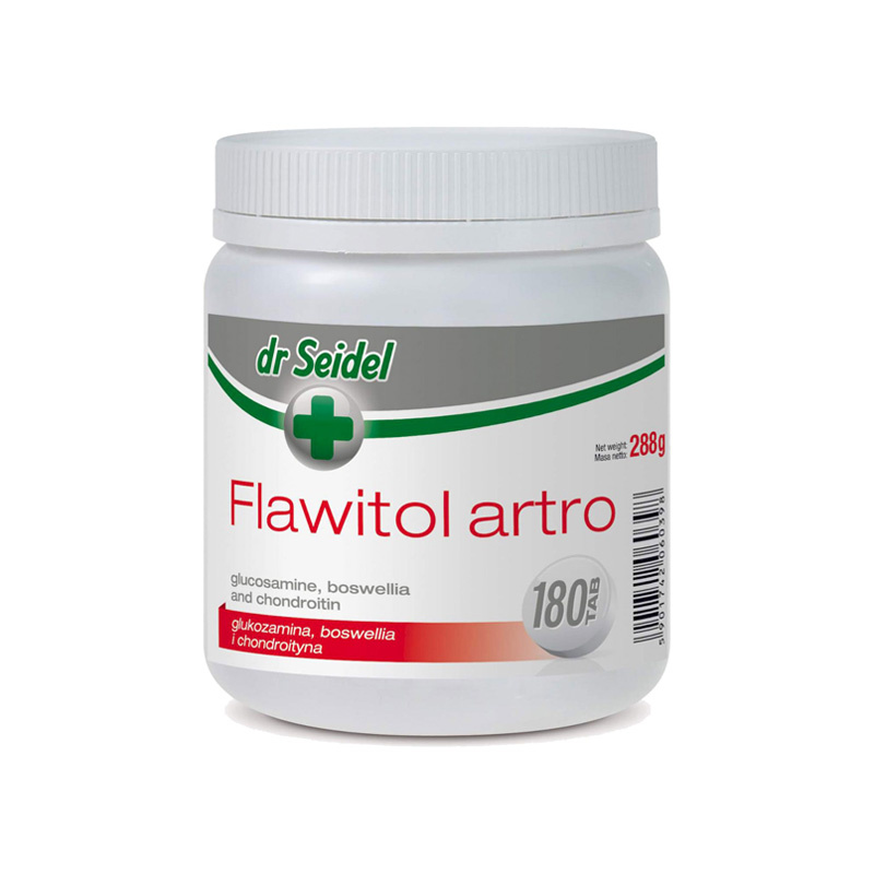 Dr Seidel Flawitol Artro Suplement diety dla psa na stawy 180 tabl.