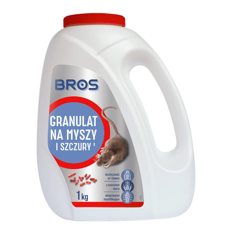 Bros Granulat na myszy i szczury 1 kg